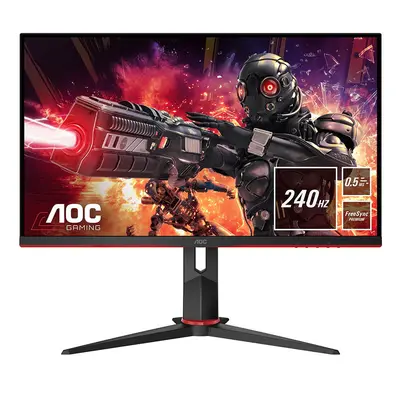 Monitor LED Gaming AOC 24G2ZU/BK 23.8 inch FHD TN 0.5ms 240Hz, Negru