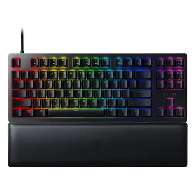 Tastatura gaming Razer Huntsman V2 Tenkeyless, Red Switch, Negru