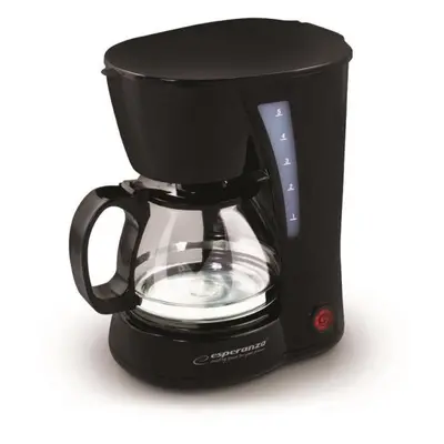 Cafetiera Esperanza Robusta ESP-EKC006, 0.6l, 650W, Negru