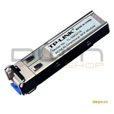 Modul SFP 1000Base-BX WDM Bi-Directional, conector LC, TX:1550nm/RX:1310nm, single-mode, 10km, T