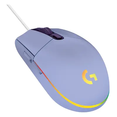 Mouse gaming Logitech G102 Lightsync, Lilac