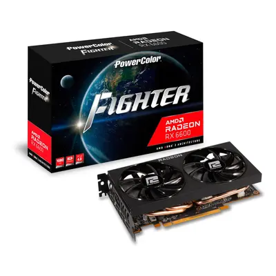 Placa video Powercolor Radeon RX Fighter, 8GB GDDR6, bit