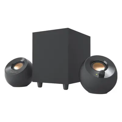 Boxe Creative Pebble Plus 2.1, 8W RMS, Negru