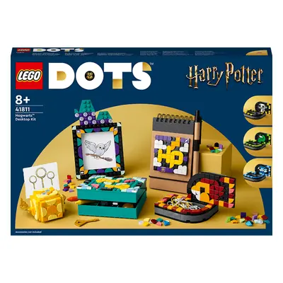 LEGO® DOTS - Kit pentru desktop Hogwarts™ 41811, piese