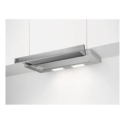 Hota telescopica incorporabila Electrolux LFP226S, Putere de absorbtie mc/h, motor, cm, Inox