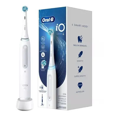 Periuta de dinti electrica Oral-B iO4, moduri, capat, alb