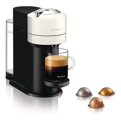 Espressor cu capsule Nespresso Vertuo Next ENV120.W, 1500W, alb-negru