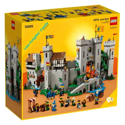 Lego ICONS - Castelul Cavalerilor Leu, piese