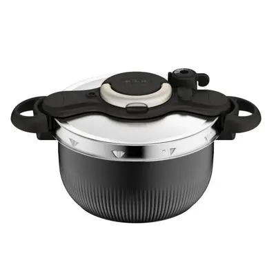 Oala sub presiune Tefal Clipso Minut Delice P4800731, 6L, negru