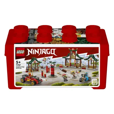 LEGO® Ninjago - Cutie cu caramizi creative Ninja 71787, piese