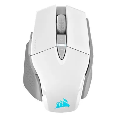 Mouse Gaming Corsair M65 RGB ULTRA WIRELESS Tunable FPS, USB, DPI, Iluminare RGB, Alb