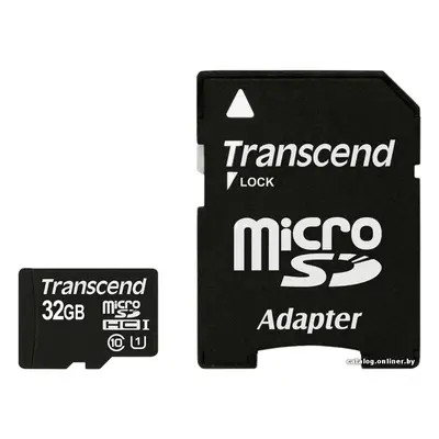 Card memorie Transcend Micro SDHC 32GB Class + Adaptor SD