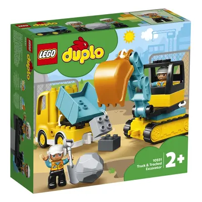 LEGO DUPLO - Camion si excavator pe senile