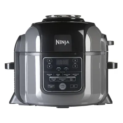 Multicooker Ninja OP300EU, 1460W, 6L, functie Slow Cook, moduri de gatire, gri/negru