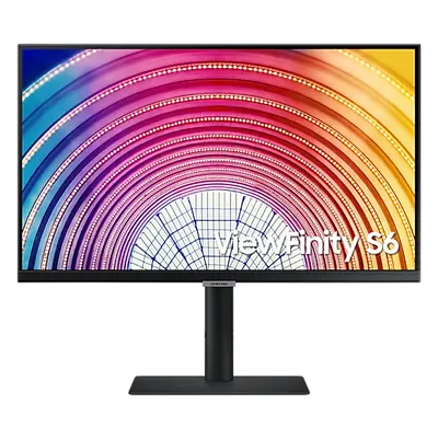 Monitor IPS LED Samsung ViewFinity S6 24" LS24A600NAUXEN, QHD (2560 x 1440), HDMI, DisplayPort, 