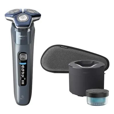 Aparat de barbierit Philips Shaver Seria S7882/55, barbierit umed/uscat, tehnologie SkinIQ, cape