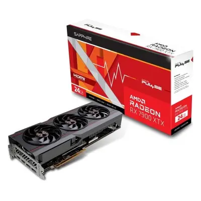 Placa video AMD Sapphire Radeon RX XTX PULSE, 24GB GDDR6, 384-bit