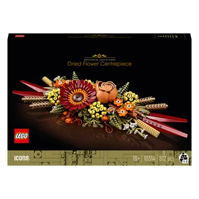 LEGO® Creator Expert - Ornament din flori uscate 10314, piese