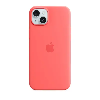 Husa telefon APPLE iPhone Plus Silicone Case cu MagSafe, Roz