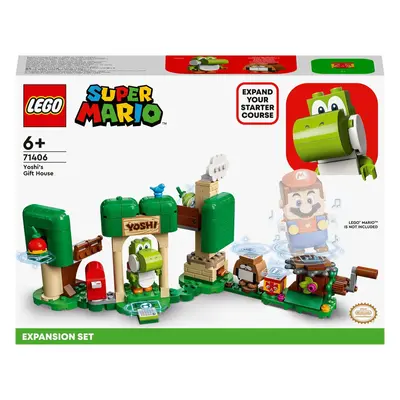 LEGO® Super Mario™ - Set de extindere - Casa cu cadouri a lui Yoshi 71406, piese