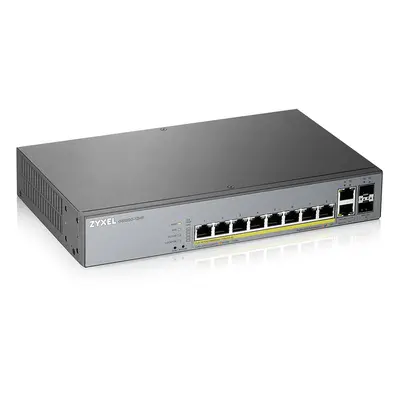 Zyxel GS1350-12HP-EU0101F, Gestionate, L2, Gigabit Ethernet (10/100/1000), Power over Ethernet (