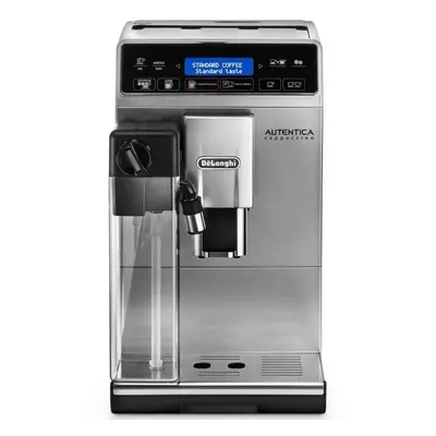 Espressor automat De'Longhi Autentica Cappuccino ETAM 29.660 SB, 1450W, bar, 1.4L, argintiu/negr