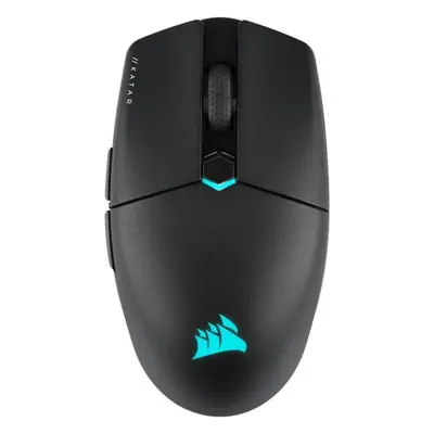 Mouse Gaming Wireless Corsair Katar Elite, Bluetooth/USB, iluminare RGB, Negru