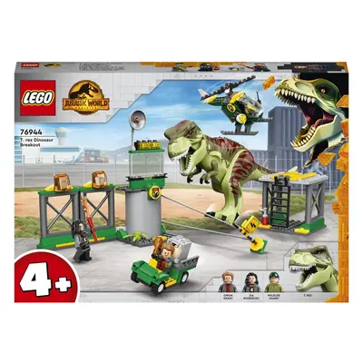 LEGO® Jurassic World - World Evadarea dinozaurului T. rex 76944, piese