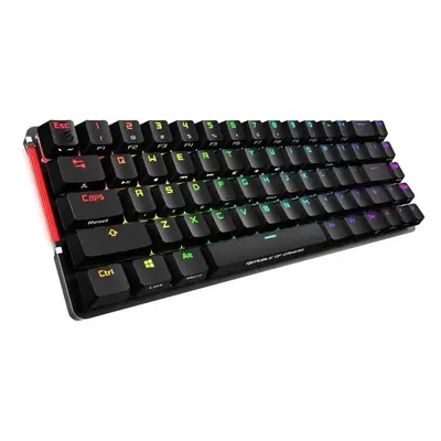 Tastatura gaming mecanica wireless ASUS ROG Falchion, format 65%, switch-uri Cherry MX Red, pano