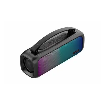 Boxa portabila Akai ABTS-08-BK, W, Lumini RGB, FM Radio, Bluetooth, Negru