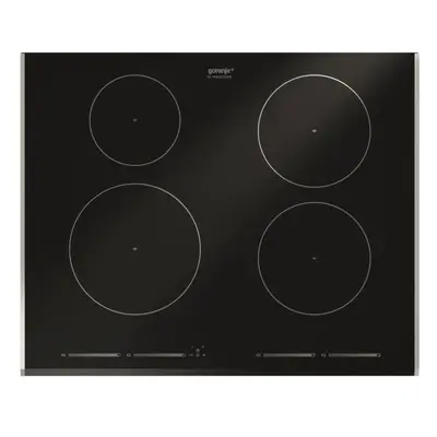 Plita incorporabila cu inductie Gorenje+, Ceramica, Zone de gatit, cm, Touch control, Negru