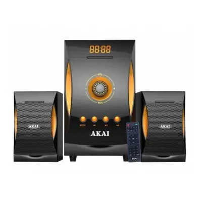 Akai Sistem Boxe Active 2.1 Bluetooth, Negru