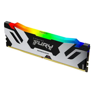 Memory Kingston FURY Renegade RGB Silver 16GB, DDR5, 6000MHz, CL32