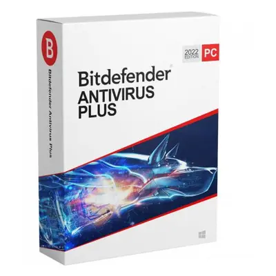 Antivirus Bitdefender Antivirus Plus, Dispozitive, Years, Licenta noua, Retail