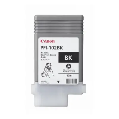 Cartus cerneala Canon PFI-102Bk, negru