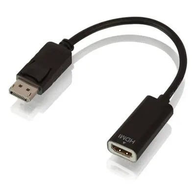 Adaptor LINDY 1x DisplayPort 1.2 Male - 1x HDMI 1.4 Female, Negru