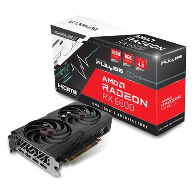 Placa video Sapphire Radeon™ RX PULSE, 8GB GDDR6, 128-bit