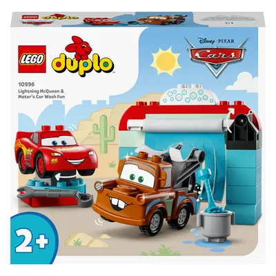 LEGO® DUPLO - Distractie la spalatorie cu Fulger McQueen si Bucsa 10996, piese