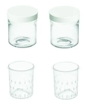 Set de doua recipiente pentru branza Cuisinart YM402E, 230ml