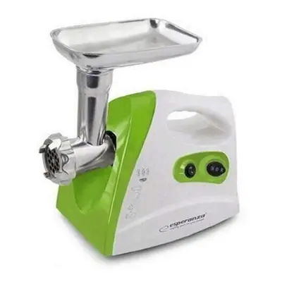 Masina electrica de tocat carne Meatball Esperanza ESP-EKM012G, 600W, Alb-Verde