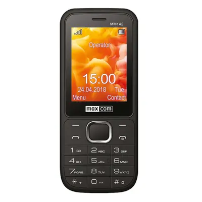 Telefon mobil MaxCom MM142, Dual SIM, 32GB, 2G, Black