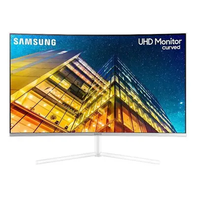 Monitor VA LED Samsung 31.5" LU32R591CWPXEN, Ultra HD (3840 x 2160), HDMI, DisplayPort, Ecran cu