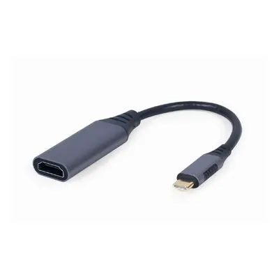 Adaptor Gembird A-USB3C-HDMI-01, USB Type-C la HDMI, Gri