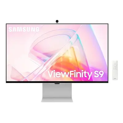 Monitor Smart Samsung ViewFinity 27" LS27C902PAUXEN, 5K, Thunderbolt 4, 3x USB C, Webcam, Argint