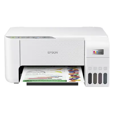 Imprimanta Multifunctionala inkjet color EPSON EcoTank L3256 CISS, A4, USB, Wi-Fi, Alb