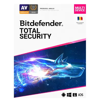 Bitdefender Total Security - an, dispozitive, retail