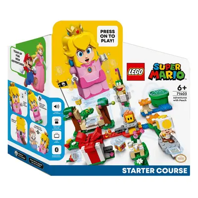 LEGO® Super Mario™ - Set de baza - Aventuri cu Peach 71403, piese