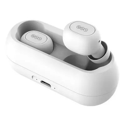 Casti bluetooth QCY T1C White