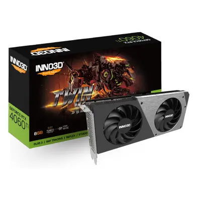 Placa video INNO3D GeForce RTX Ti TWIN X2 8GB GDDR6 128-bit