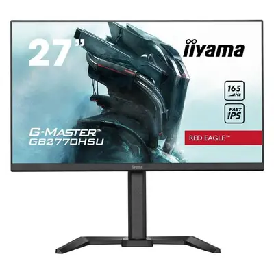 Monitor Gaming Fast IPS LED iiyama G-MASTER 27" GB2770HSU-B5, Full HD (1920 x 1080), HDMI, Displ